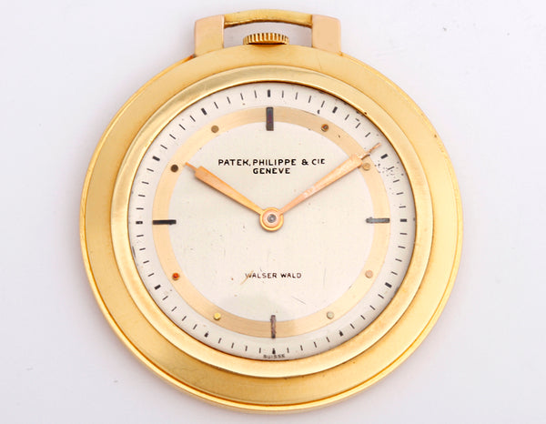 Patek Philippe Very Unusual Art Deco Style Vintage Pocket Watch