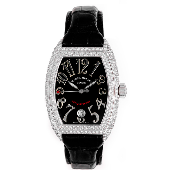 Franck Muller Conquistador Ladies Diamond Watch 8002 SC D