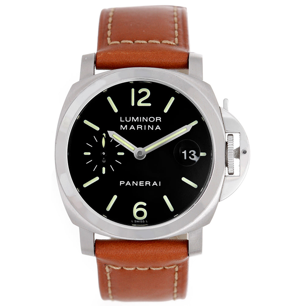 Panerai Luminor Marina Men's Stainless Steel Watch PAM 48 (PAM48)