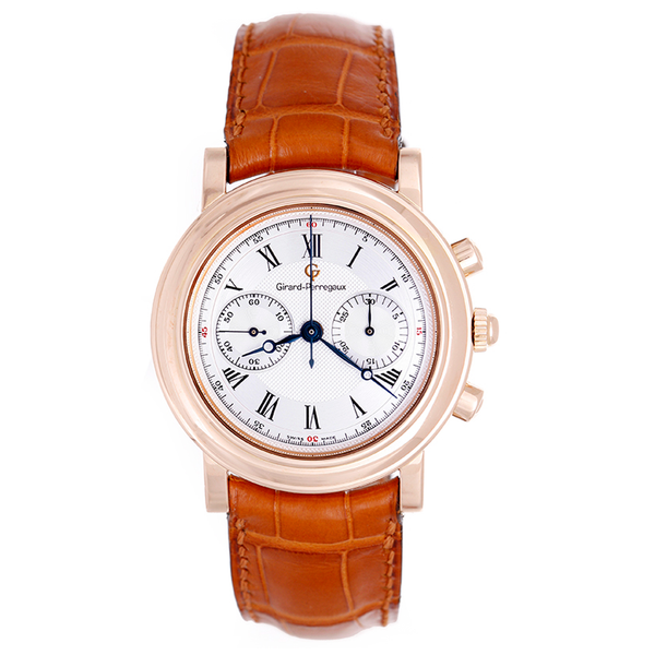 Girard-Perregaux 18k Rose Gold Men's Chronograph Watch