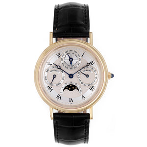 Breguet Classique Quantieme Perpetual Men's 18k Yellow Gold Watch Ref. 3057