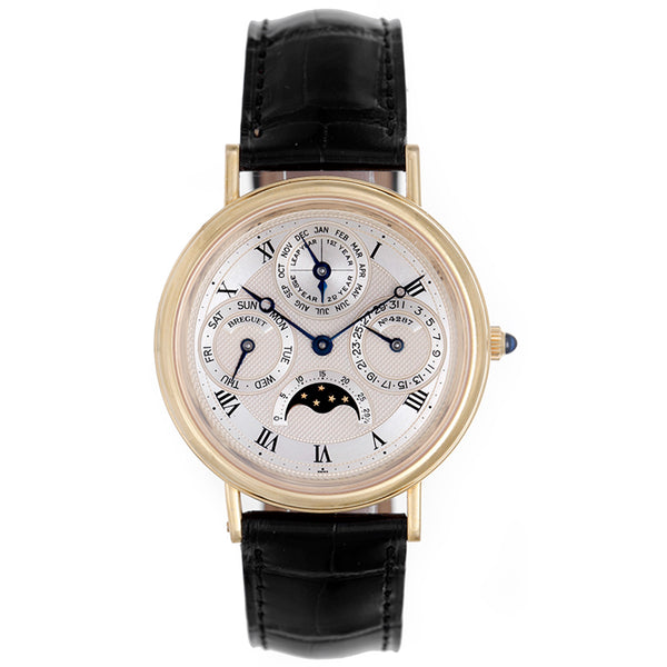 Breguet Classique Quantieme Perpetual Men's 18k Yellow Gold Watch Ref. 3057