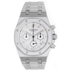 Audemars Piguet Royal Oak Chronograph Men's 18k White Gold Watch 25960BC.OO.1185BC.01