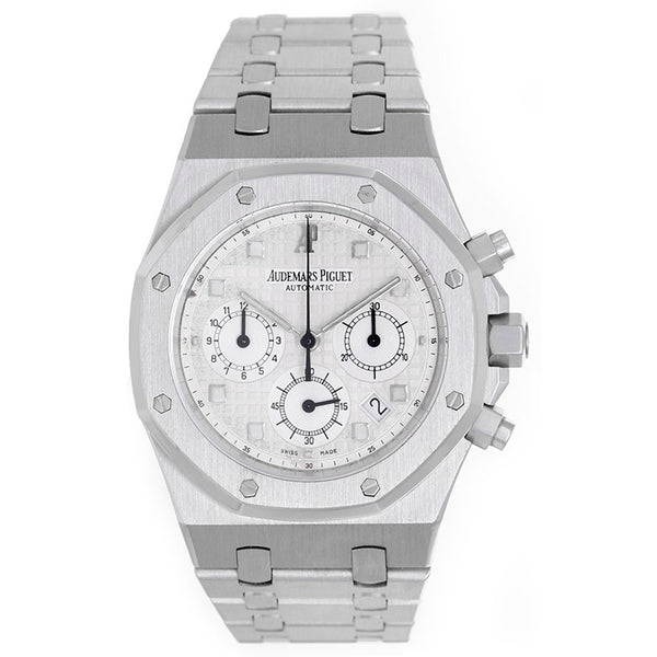 Audemars Piguet Royal Oak Chronograph Men's 18k White Gold Watch 25960BC.OO.1185BC.01