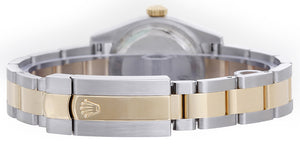 Rolex Datejust 2-Tone Watch Mother of Pearl Roman 179163
