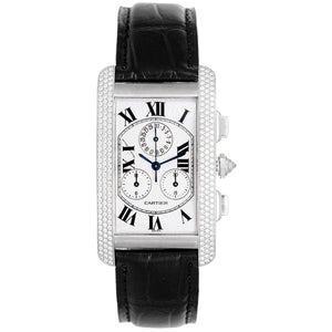 Cartier Tank Americaine  Unisex 18k Diamond WB705951