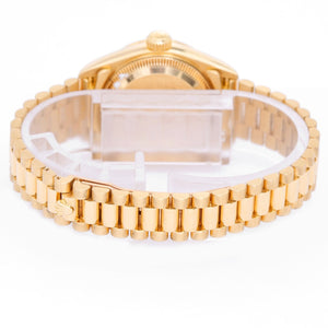 Rolex Lady President 18k Yellow Gold Ladies Diamond Watch 79178