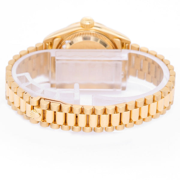 Rolex Lady President 18k Yellow Gold Ladies Diamond Watch 79178