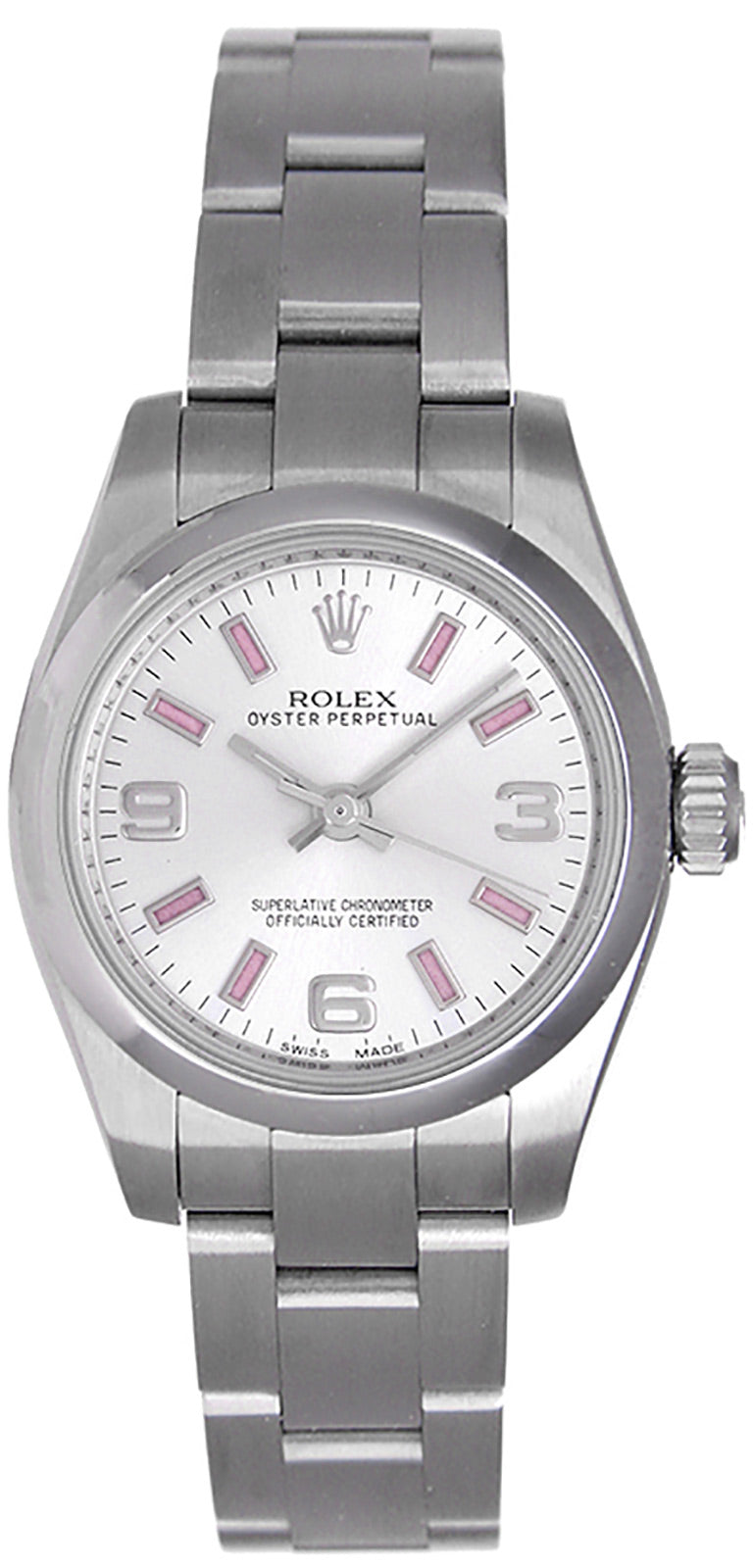 Rolex Ladies Oyster Perpetual No-Date Pink - 176200BKAPSO