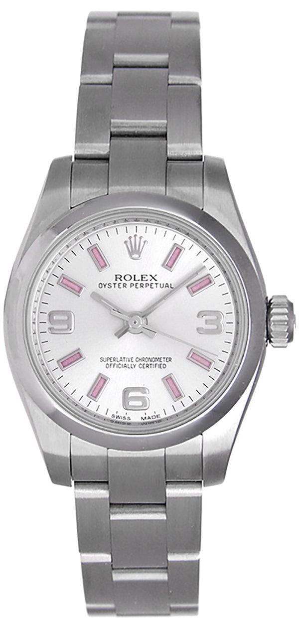 Rolex Ladies Oyster Perpetual No-Date Pink - 176200BKAPSO