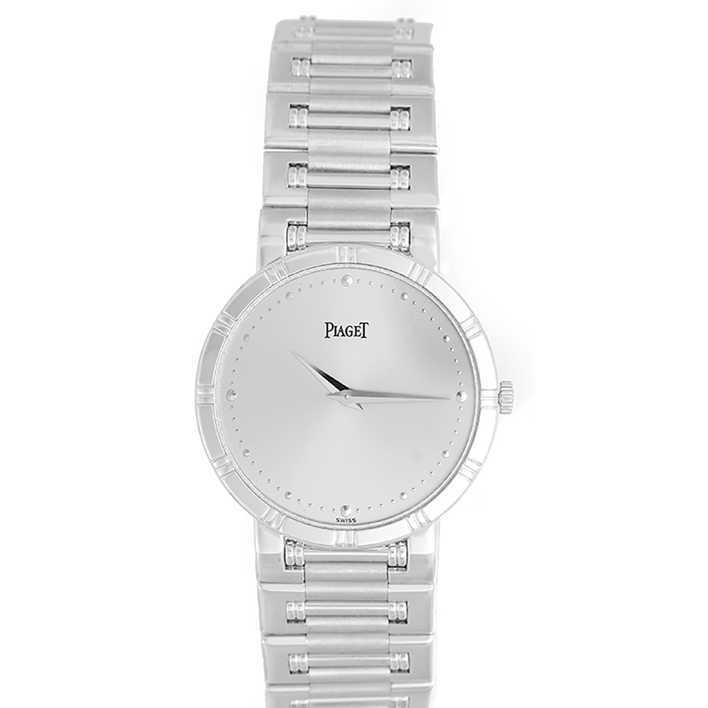 Piaget Dancer Men's 18k White Gold Watch  GOA03331
