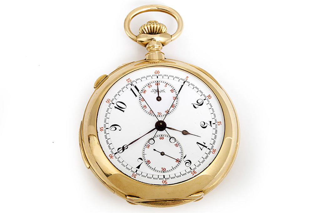 Tiffany & Co 5Minute Repeater 60 Min Register Vintage 18k YG