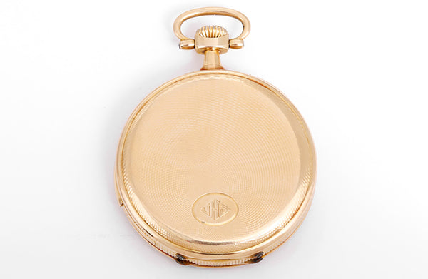Vintage Tiffany & Co. Vintage Gold Open Face Pocket Watch