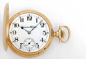 Hampden 21 Jewel Hunting Case Pocket Watch 16 Size