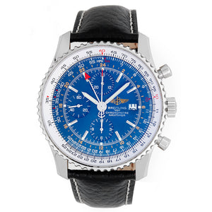 Breitling Navitimer World Chronograph Men's Steel Watch A2432212-G571