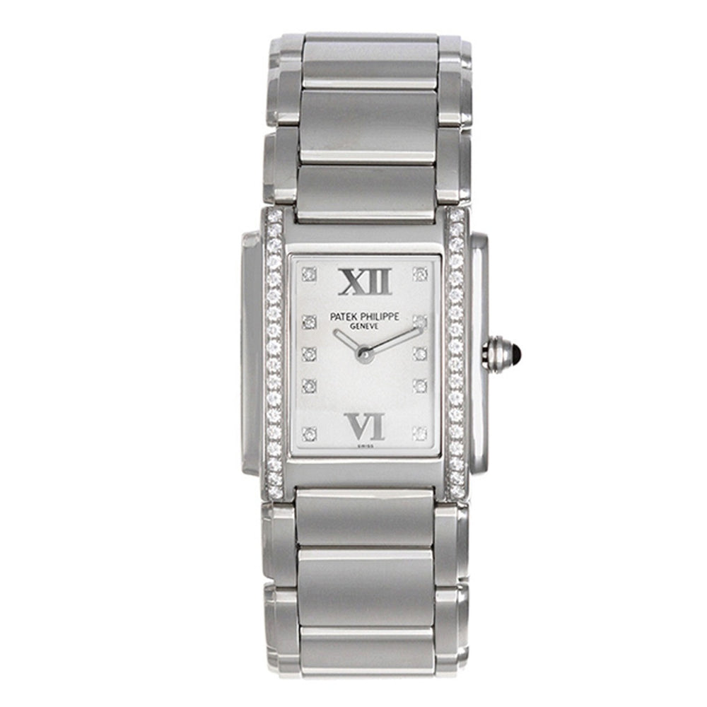 Patek Philippe Twenty-4 Watch 4910/10A Silver/White Dial