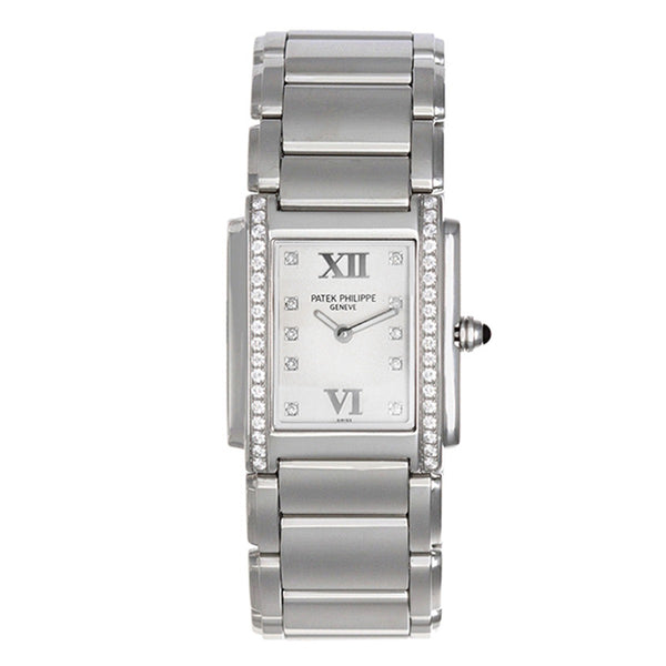 Patek Philippe Twenty-4 Watch 4910/10A Silver/White Dial