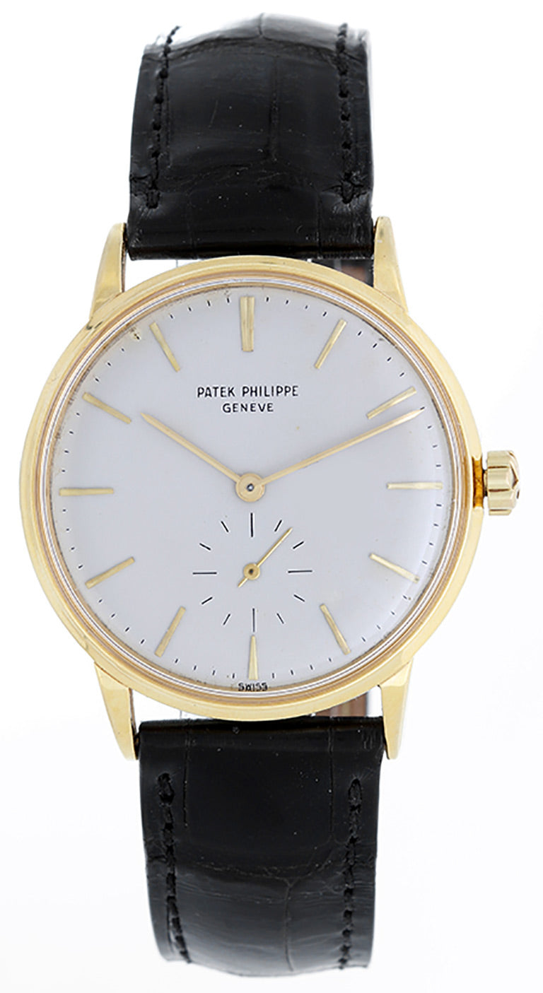 Vintage Patek Philippe  18k Yellow Gold Self Winding Men's Watch Ref. 3425