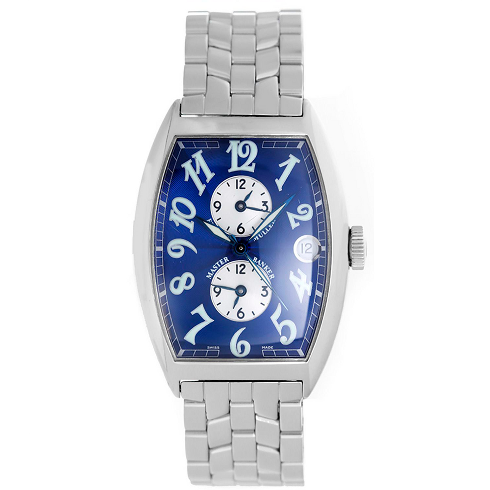 Franck Muller Master Banker 3 TimeZone Mens Watch 6850MB