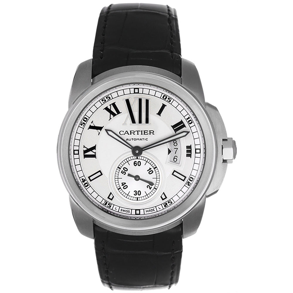 Cartier Calibre de Cartier Men's Stainless Steel Watch W7100037