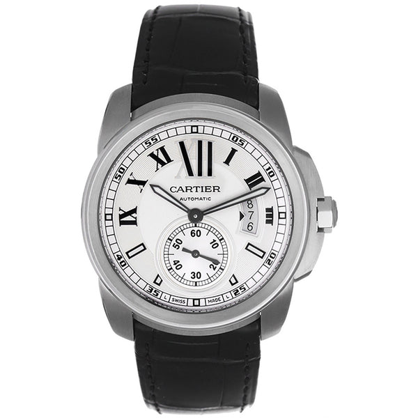 Cartier Calibre de Cartier Men's Stainless Steel Watch W7100037