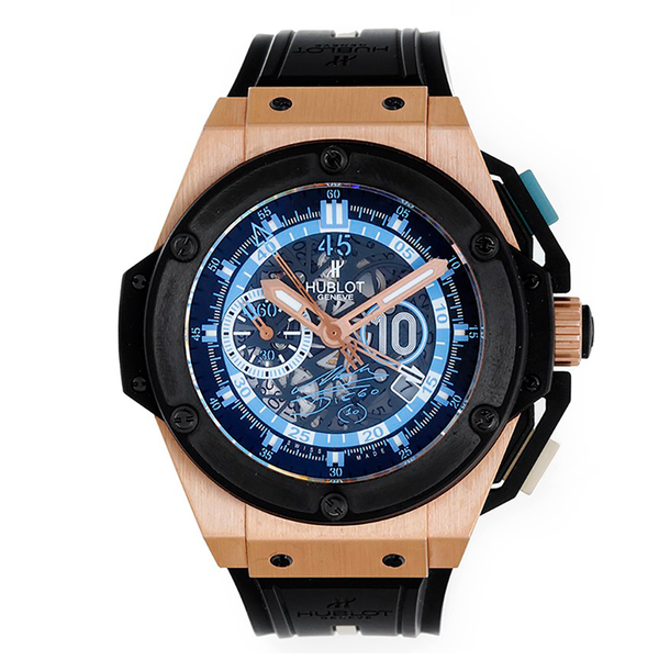 Diego Maradona Hublot King Power Skeleton Dial  Men's Watch