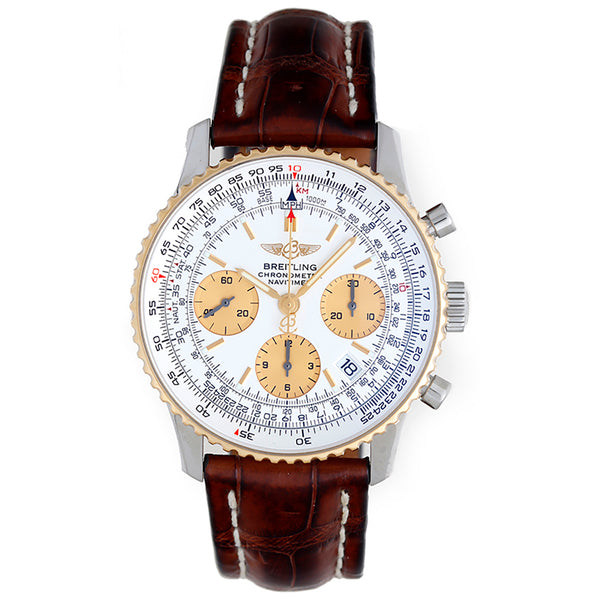 Breitling Navitimer Automatic Chronograph Men's Steel Gold Watch D23322