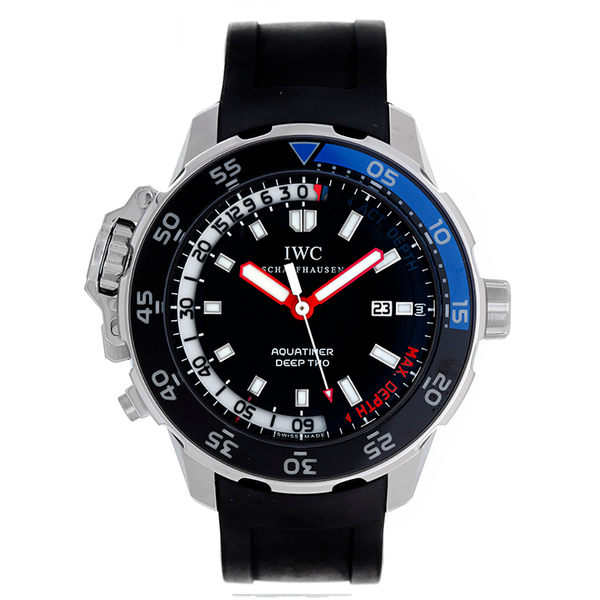 IWC Aquatimer Deep Two Stainless Steel Men's Diver's Watch IW354702 (IW3547-02)