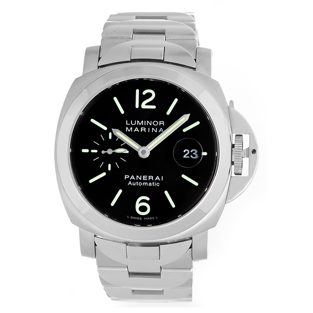 Panerai Luminor Marina Men's Steel Watch PAM 104 (PAM104)