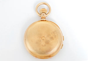 Vintage High Grade LeCoultre Hunting Case Pocket Watch