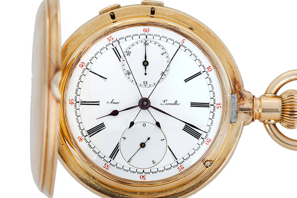 Vintage High Grade LeCoultre Hunting Case Pocket Watch