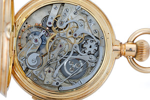 Vintage High Grade LeCoultre Hunting Case Pocket Watch