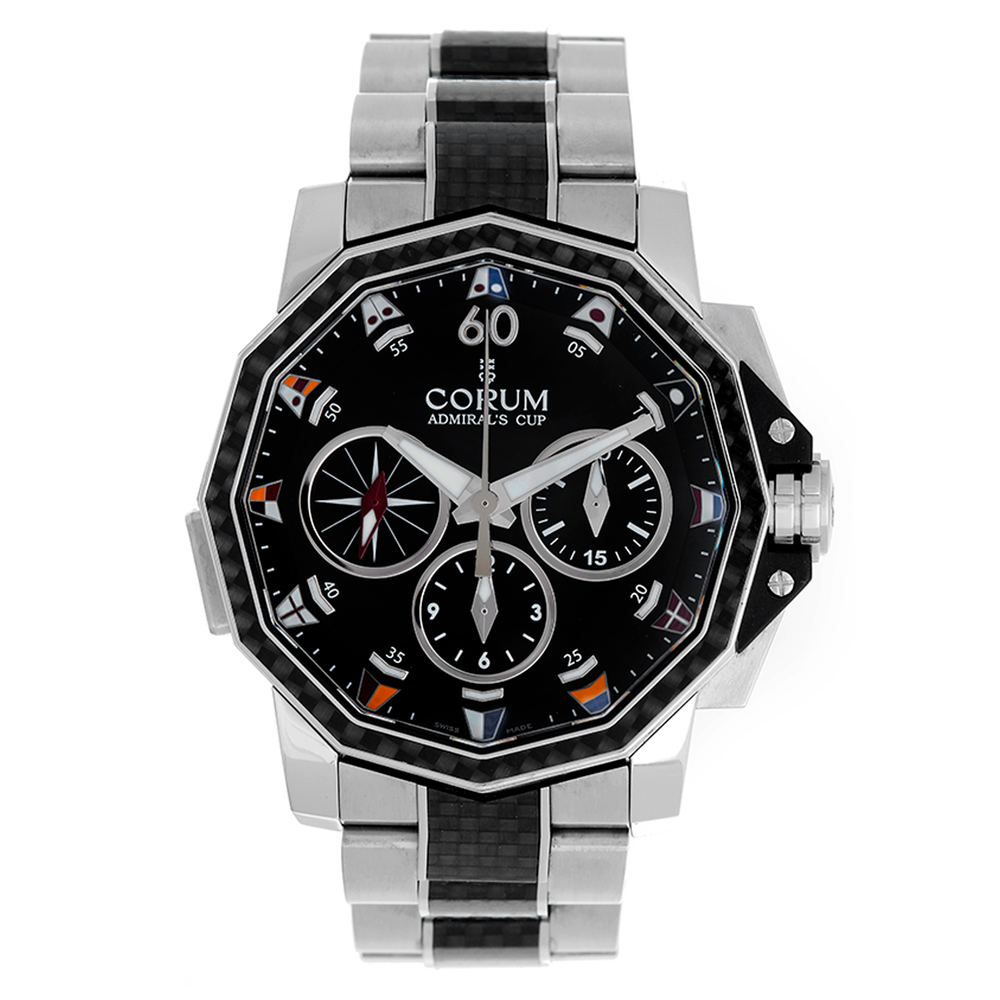 Corum Admiral's Cup Challenge 44 Stainless Steel Chronograph Men's Watch 986.691.11/V761 A