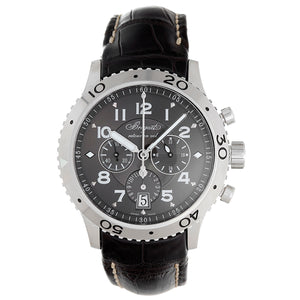 Breguet Transatlantique Type XXI Flyback Men's Stainless Steel Chronograph Watch 3810ST/92/9ZU