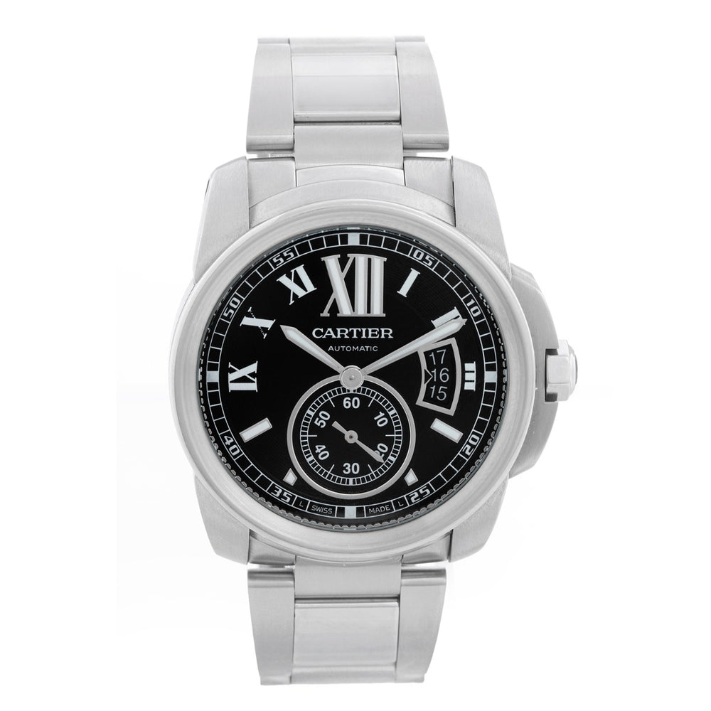 Cartier Calibre de Cartier Men's Stainless Steel Watch W7100037