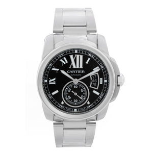 Cartier Calibre de Cartier Men's Stainless Steel Watch W7100037
