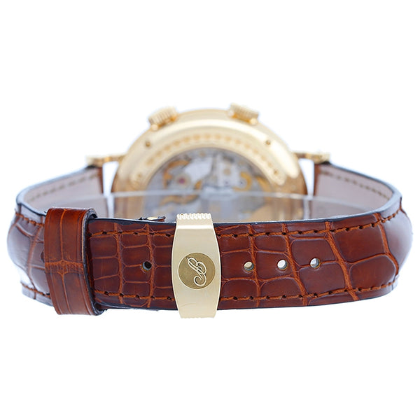 Breguet Classique Alarm Le Reveil Du Tsar Men's 18k Yellow Gold Watch 5707BA/12/9V6