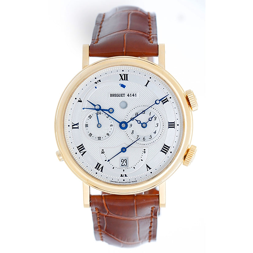 Breguet Classique Alarm Le Reveil Du Tsar Men's 18k Yellow Gold Watch 5707BA/12/9V6