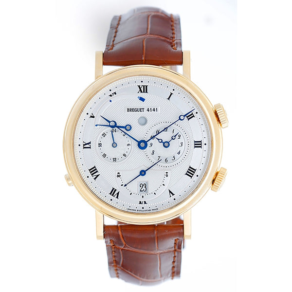 Breguet Classique Alarm Le Reveil Du Tsar Men's 18k Yellow Gold Watch 5707BA/12/9V6