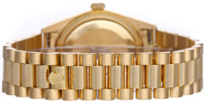 Rolex President Day-Date 18k Gold & Diamond Men's Watch 18038
