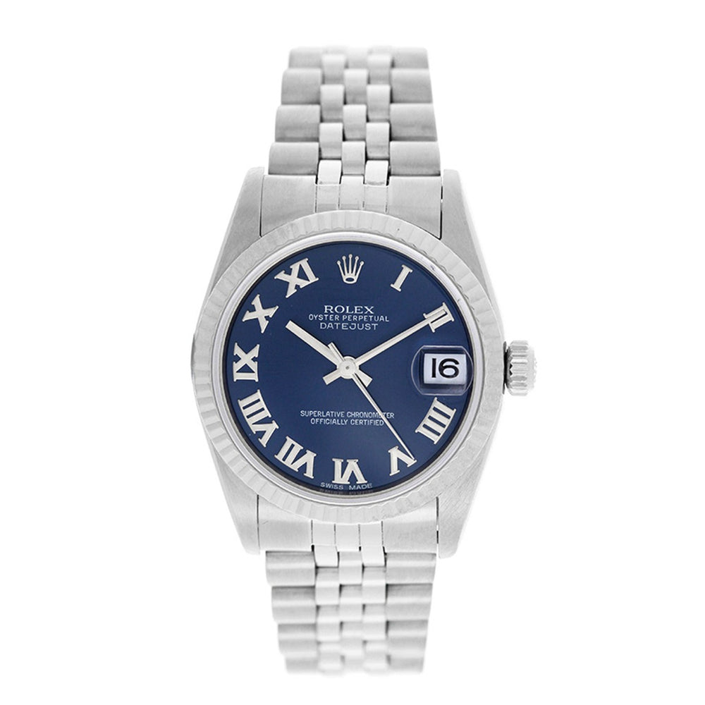 Rolex Midsize Stainless Steel Datejust 31mm Watch 78274