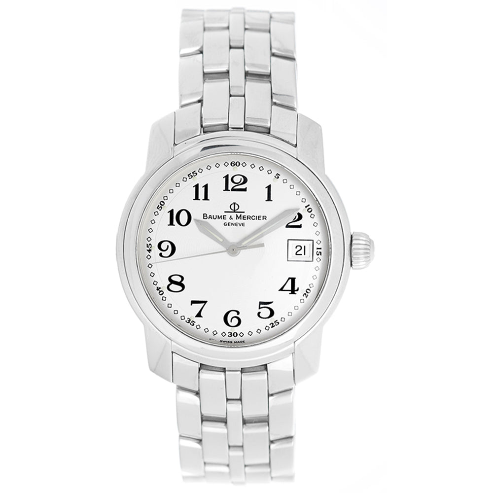 Baume & Mercier Stainless Steel Men's Quartz Watch