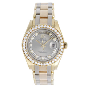 Rolex Tridor Masterpiece / Pearlmaster Men's Watch 18948