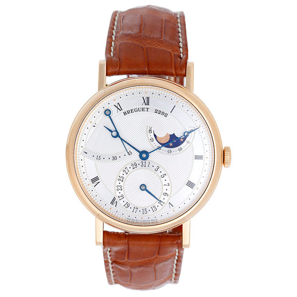 Breguet Classique Power Reserve Men's 18k Yellow Gold Watch 7137 (7137ba/11/9v6)