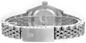 Rolex Ladies Datejust Watch 69174 Salmon Roman Dial