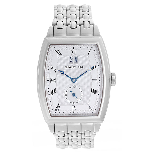Breguet Heritage 18k White Gold Men's Watch  5480BB12BB0