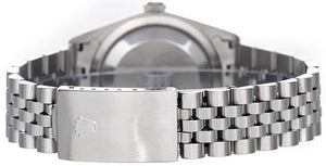 Rolex Datejust Men's Stainless Steel Watch 16234 Silver Dial