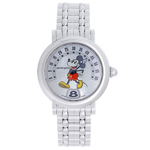 Gerald Genta Retro Fantasy Disney Mickey Mouse Stainless Steel 34mm Automatic Watch