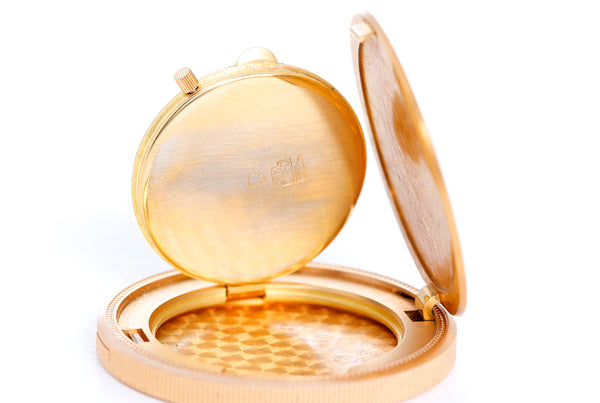 Bucherer Pocket Watch Hidden Inside 1900 Liberty Double Eagle Gold Coin