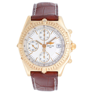 Breitling Chronomat Men's 18k Yellow Gold Chronograph Watch K13050.1